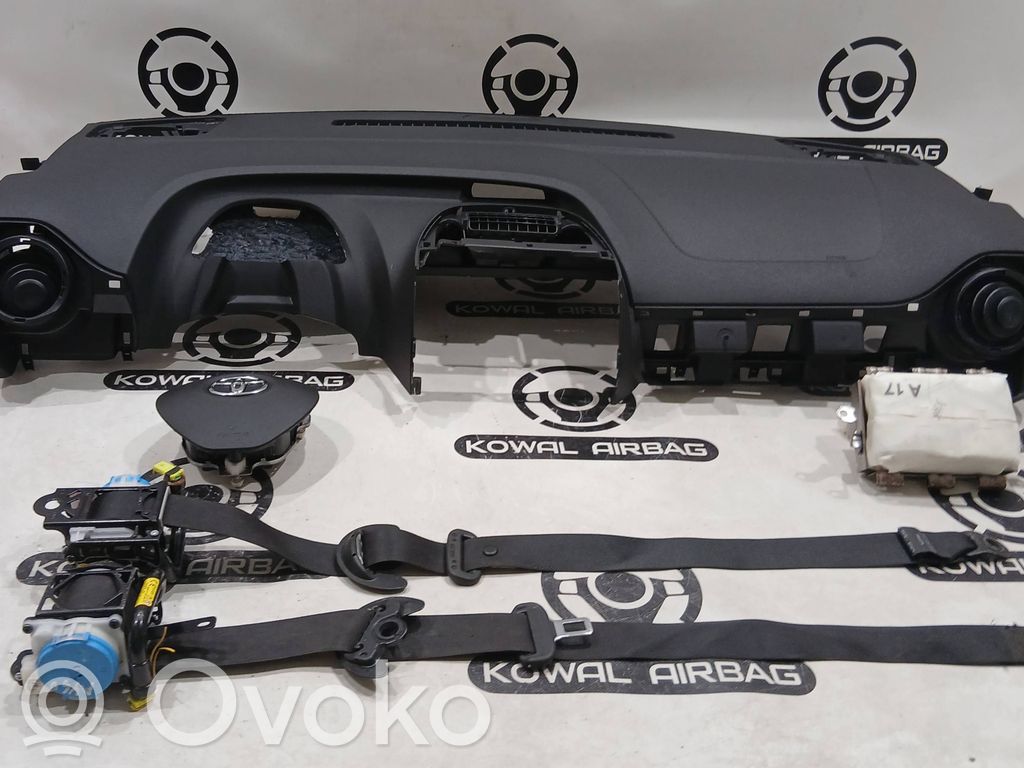 Toyota Aygo AB40 Zestaw poduszek powietrznych z panelem 