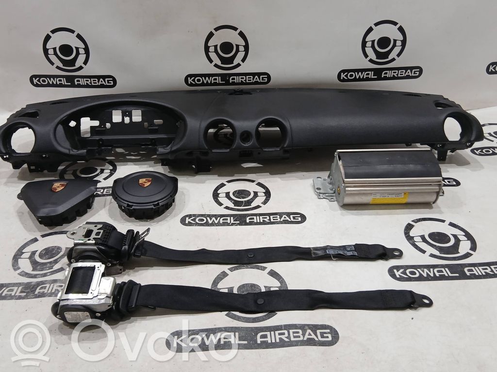 Porsche Boxster 987 Juego de airbag con panel 