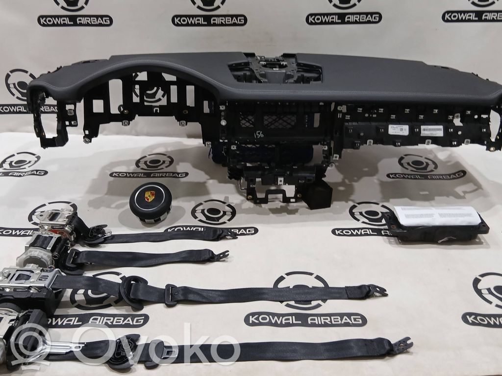 Porsche Cayenne (9Y0 9Y3) Juego de airbag con panel 
