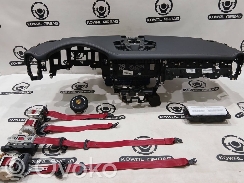 Porsche Cayenne (9Y0 9Y3) Juego de airbag con panel 