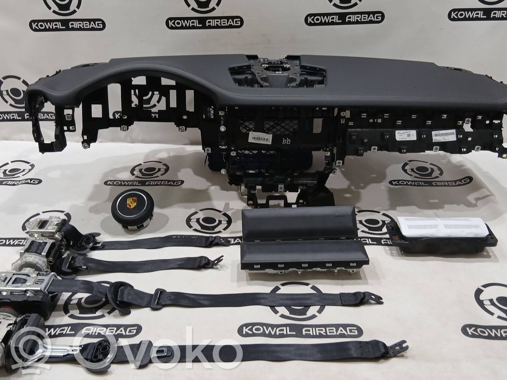 Porsche Cayenne (9Y0 9Y3) Set planșă bord cu airbag 