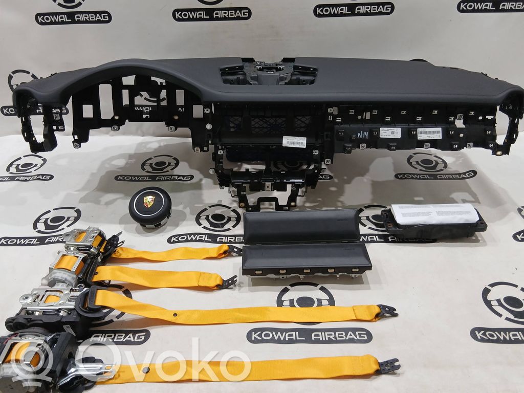 Porsche Cayenne (9Y0 9Y3) Set planșă bord cu airbag 