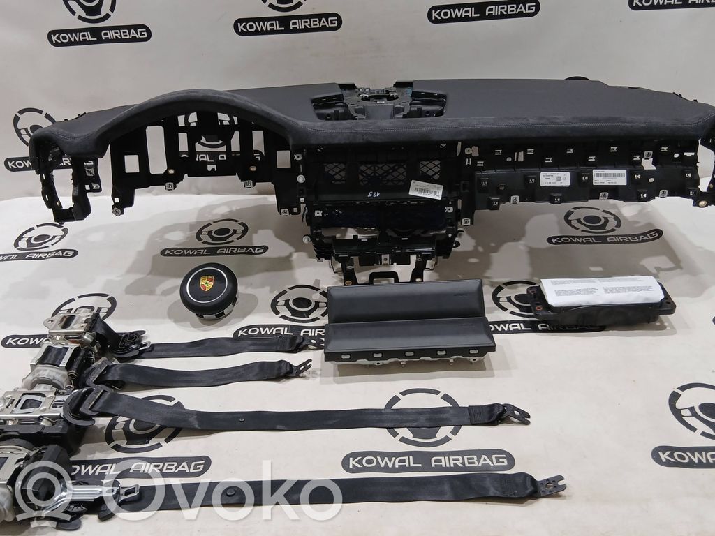 Porsche Cayenne (9Y0 9Y3) Set planșă bord cu airbag 