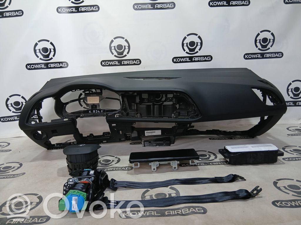 Seat Leon (5F) Комплект подушек безопасности с панелью 