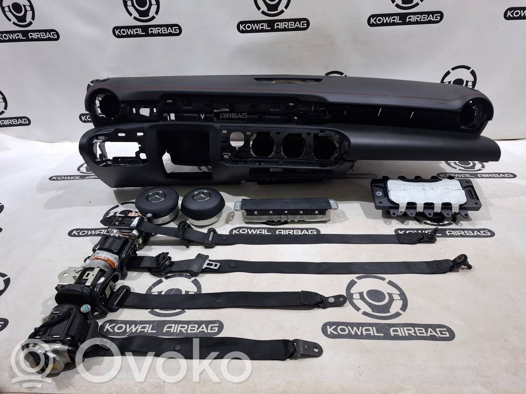 Mercedes-Benz A W177 Zestaw poduszek powietrznych z panelem 