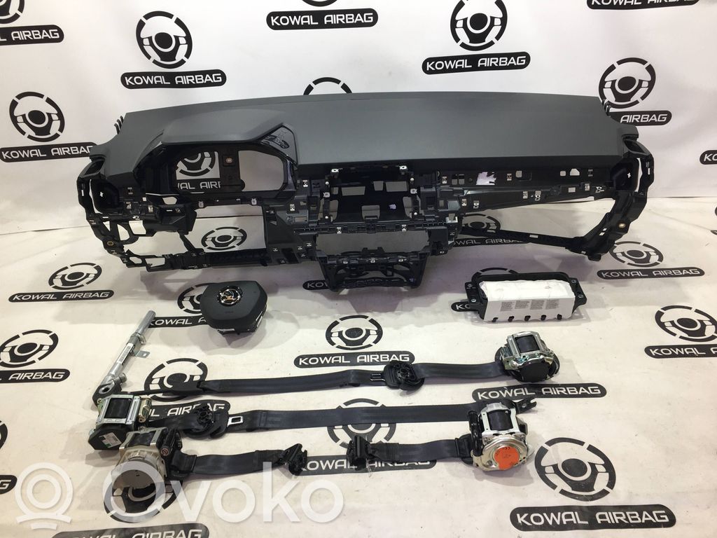 Skoda Fabia Mk4 (6VA) Drošības spilvenu komplekts ar paneli 