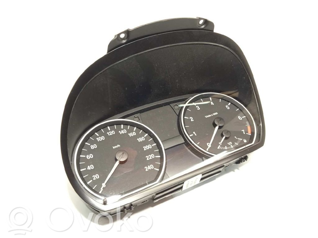 BMW 1 E81 E87 Spidometrs (instrumentu panelī) 