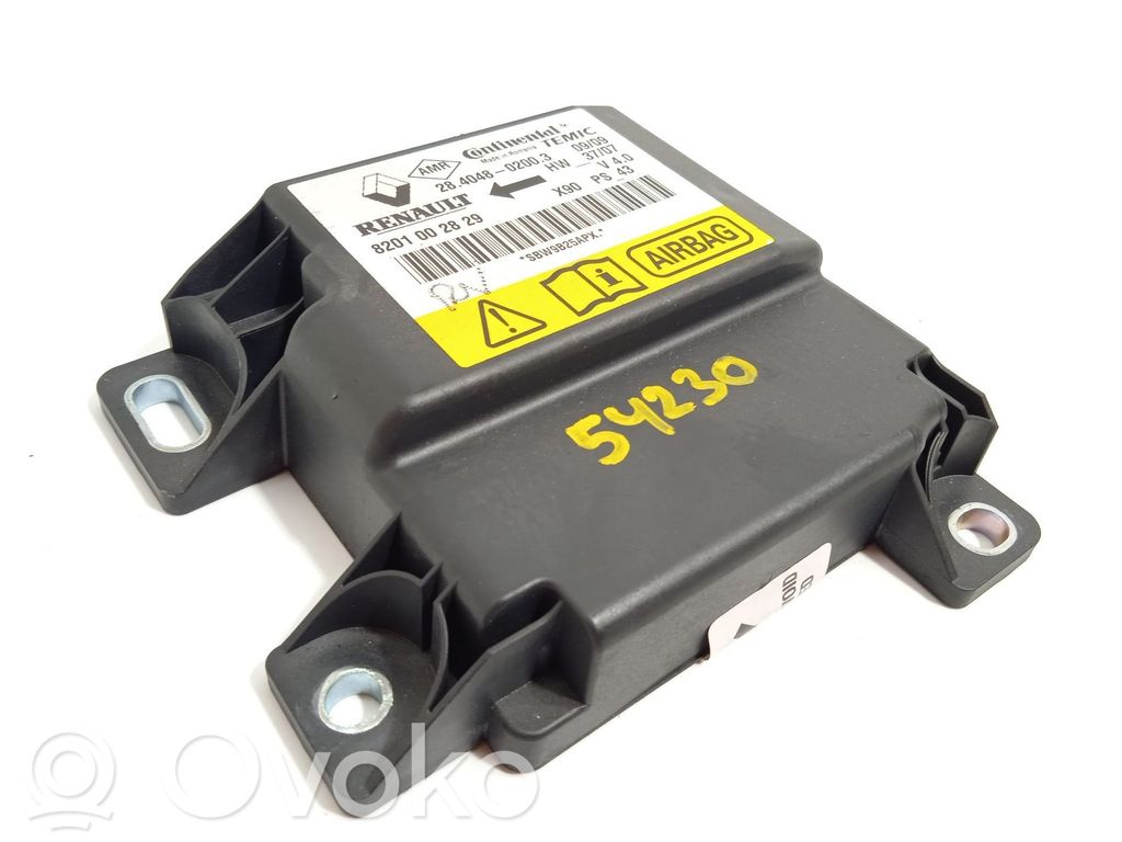 Dacia Sandero Airbag control unit/module 