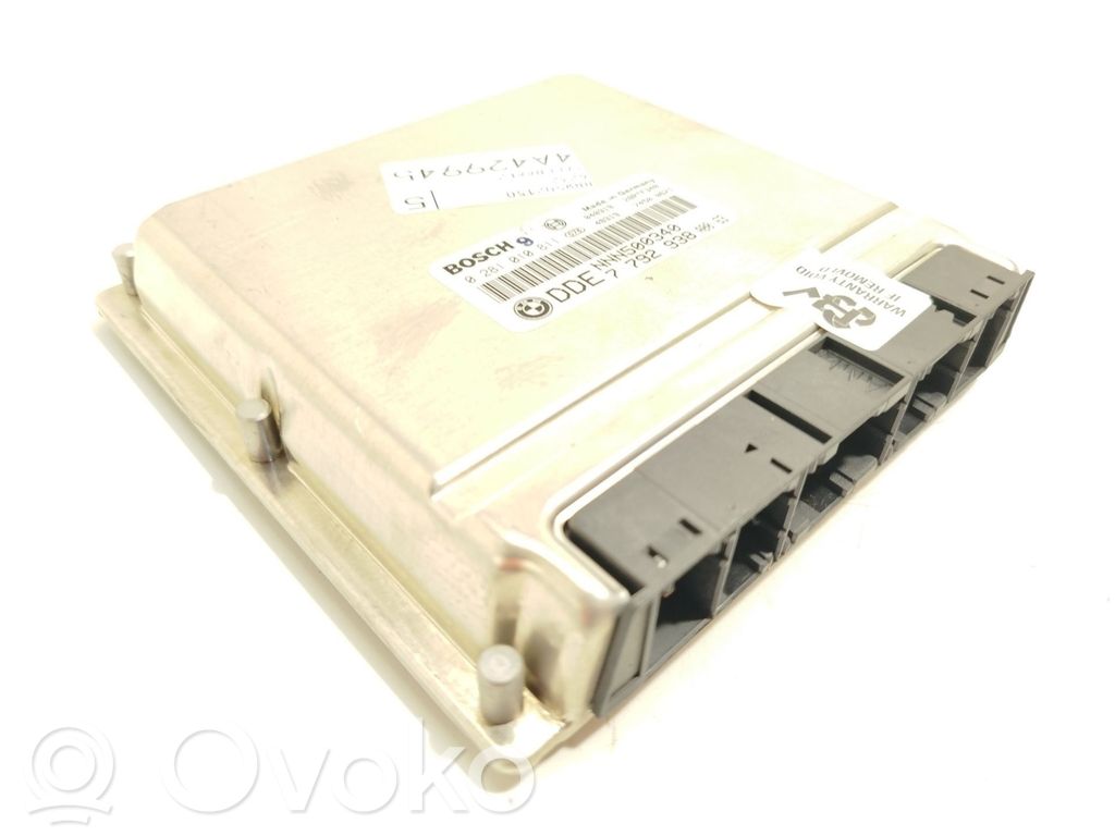 Unidad de control/módulo del motor   7792938,NNN500340,0281010811
