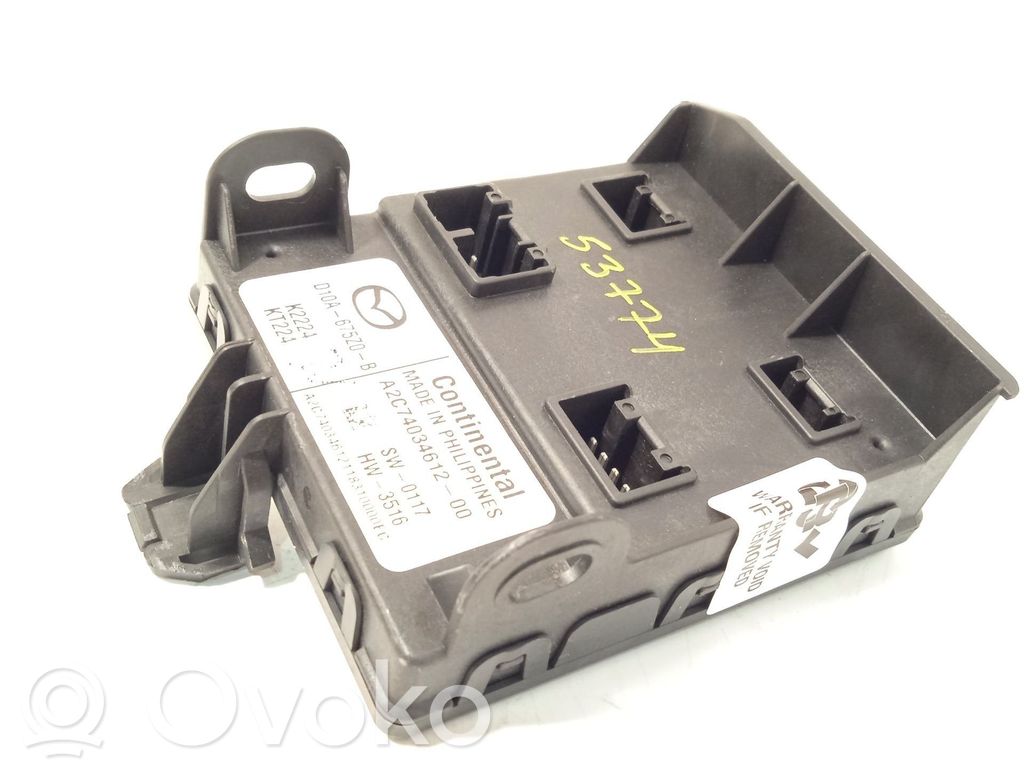 Mazda CX-3 Other control units/modules 