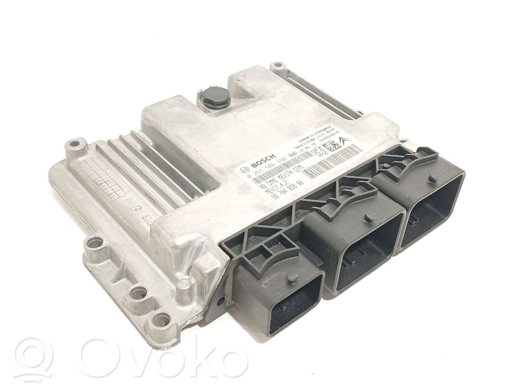 Engine control unit/module   9678495980,9666319180,0261S06494
