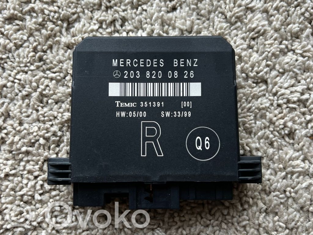 Mercedes-Benz C W203 Door control unit/module 