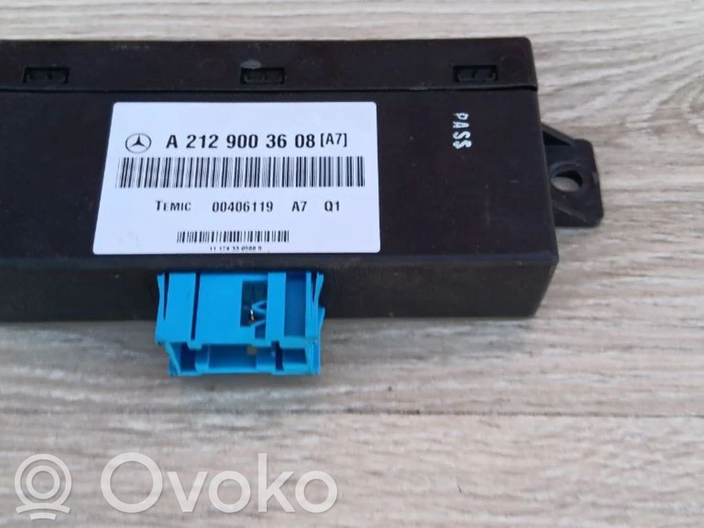 Mercedes-Benz E W212 Other control units/modules 