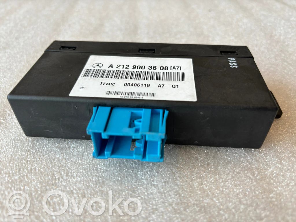 Mercedes-Benz E W212 Other control units/modules 