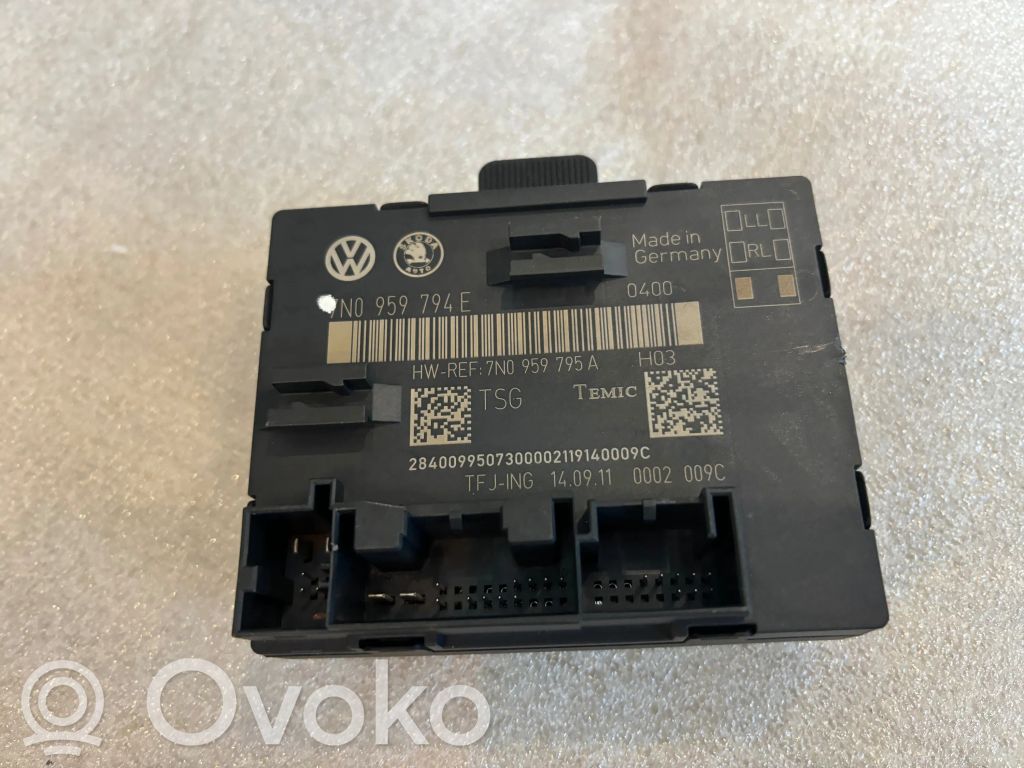 Volkswagen Sharan Door control unit/module 