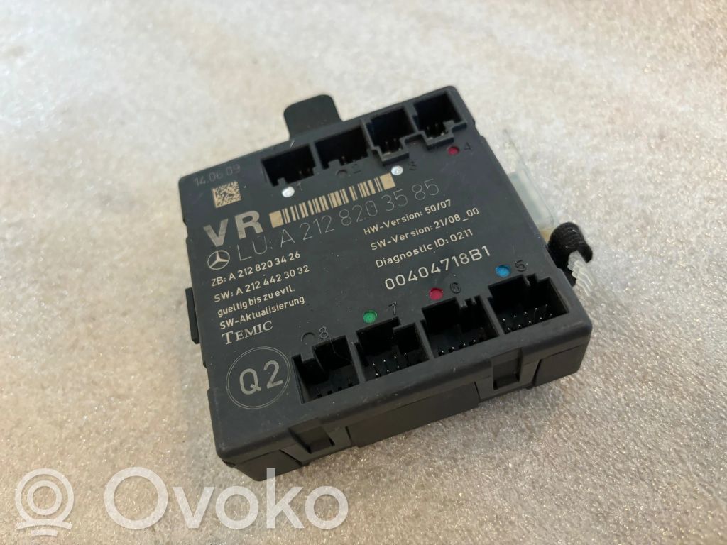 Mercedes-Benz C W204 Door control unit/module 
