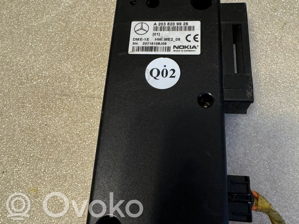 Mercedes-Benz C W203 Phone control unit/module 