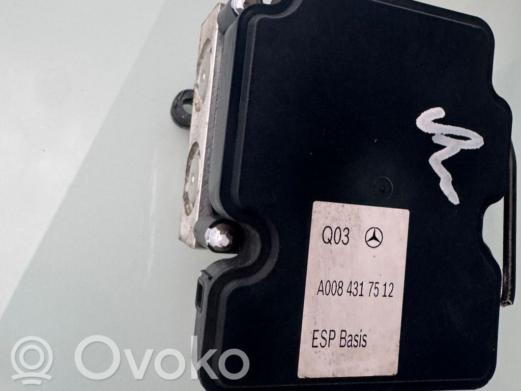 Mercedes-Benz B W246 W242 Bomba de ABS 