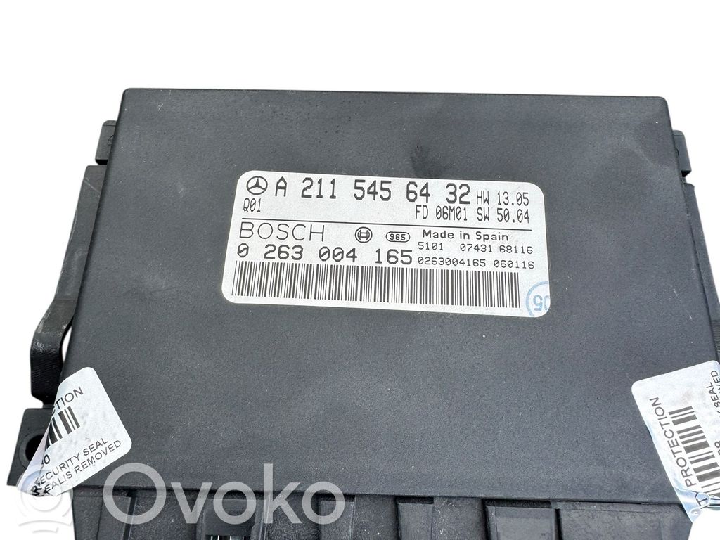 Mercedes-Benz E W211 Parking PDC control unit/module 