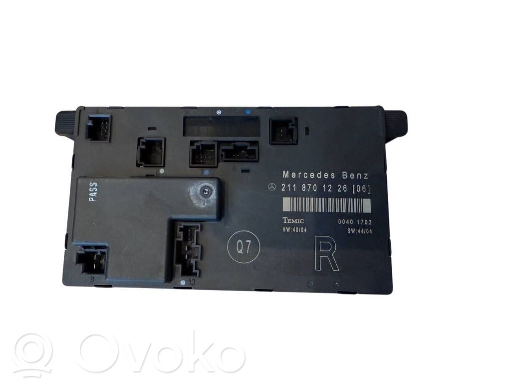Mercedes-Benz E W211 Door control unit/module 