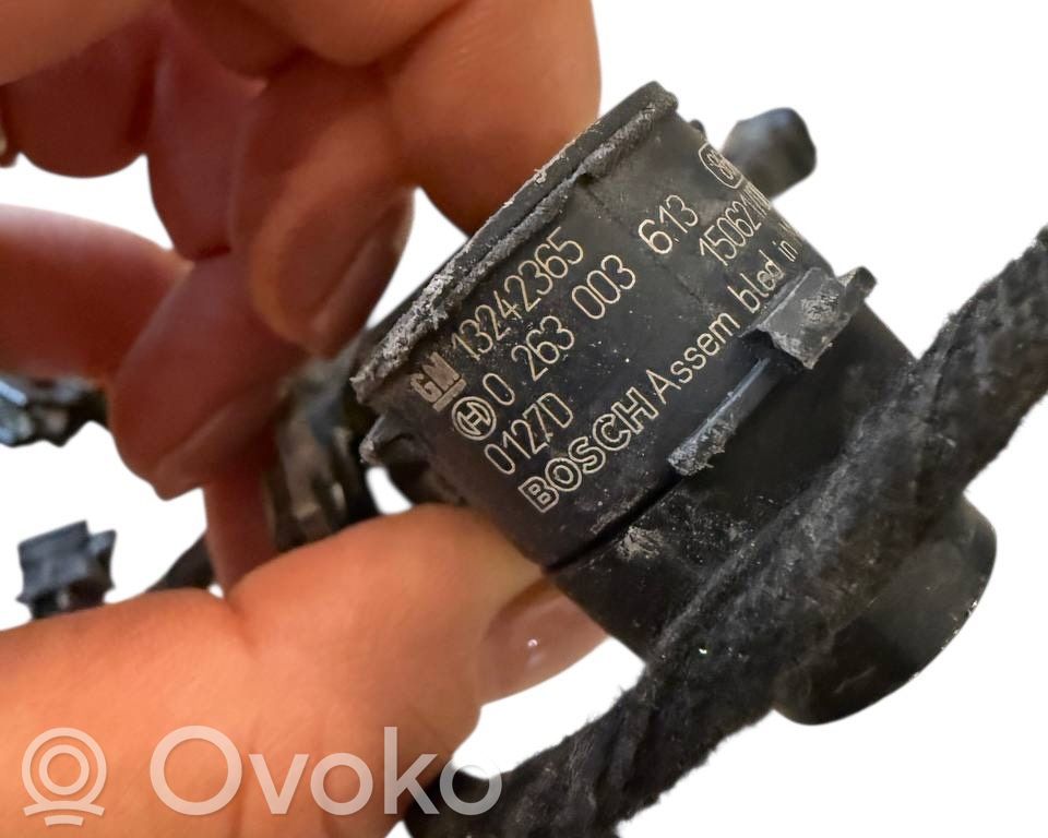 Opel Meriva B Cableado del sensor de aparcamiento (PDC) 