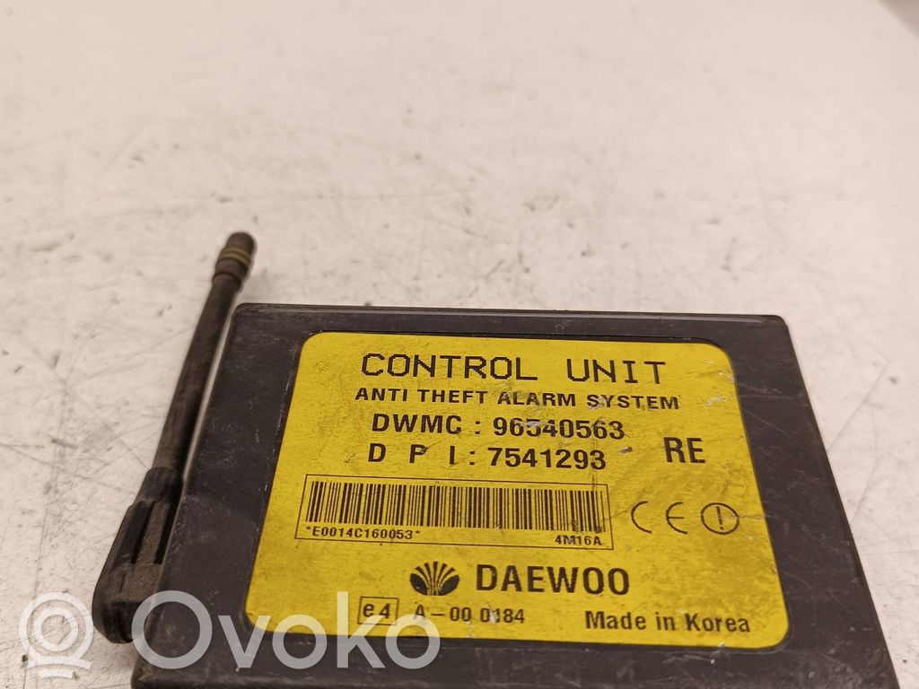 Daewoo Kalos Other control units/modules 