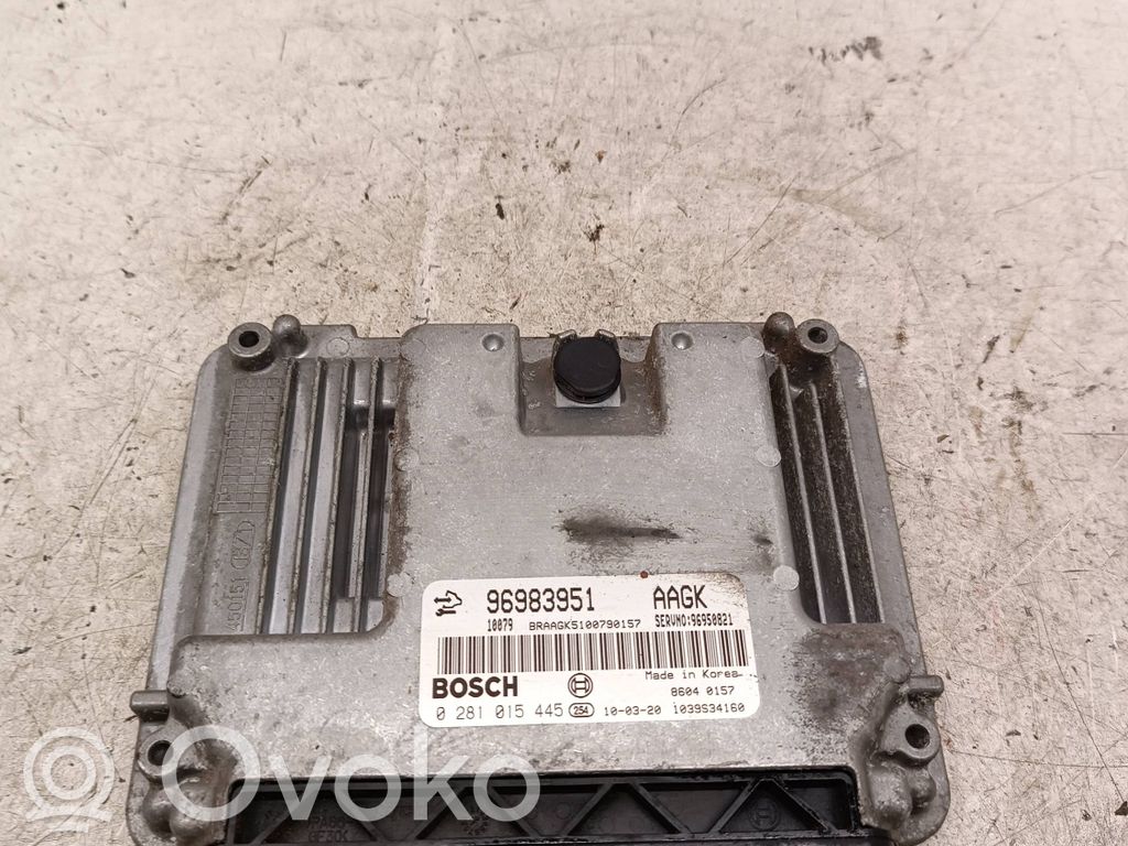 Chevrolet Cruze Engine control unit/module 