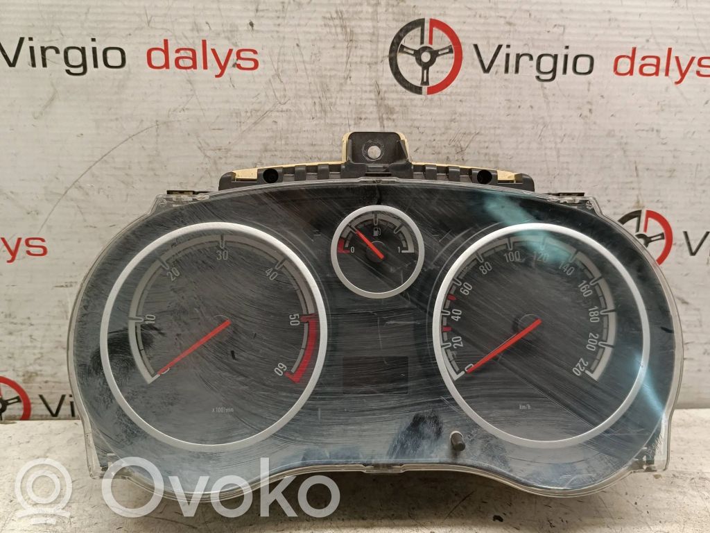 Opel Corsa D Speedometer (instrument cluster) 