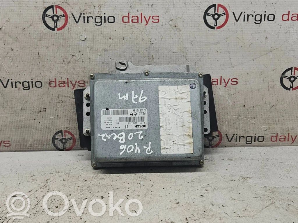 Peugeot 406 Engine control unit/module 