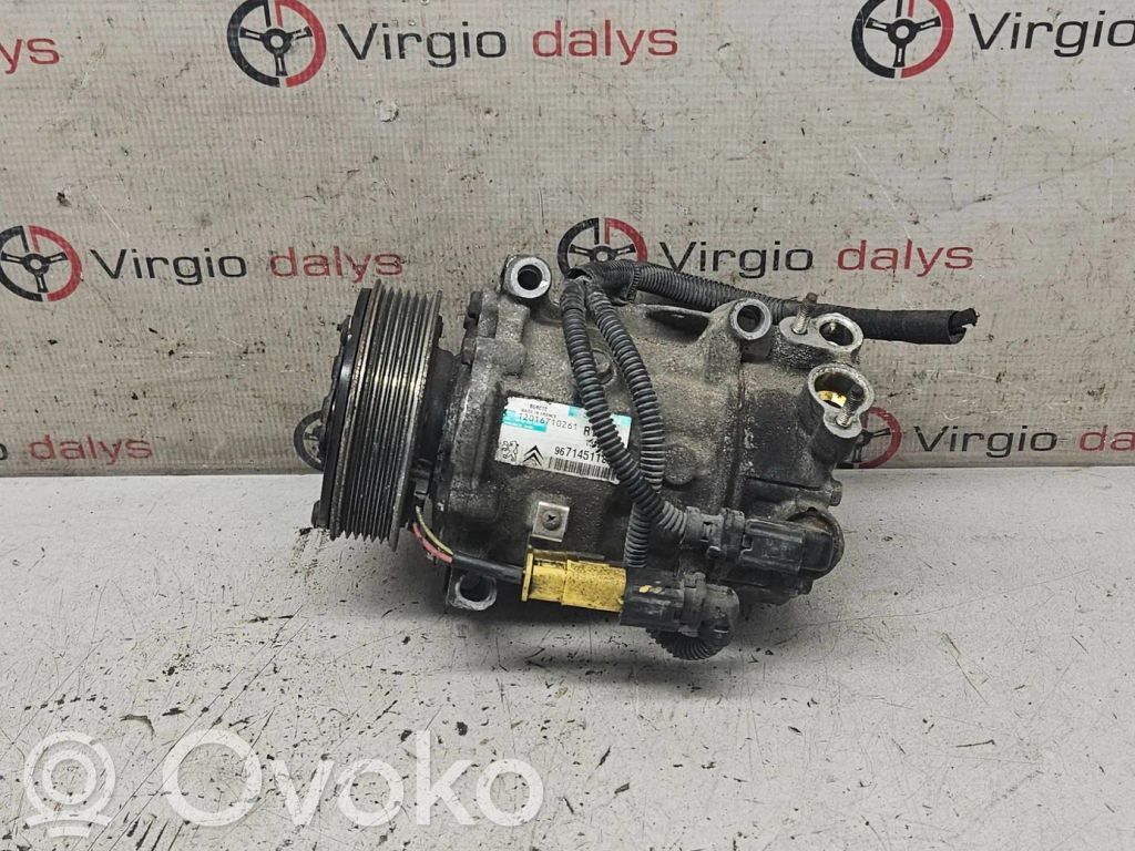 Peugeot 508 Compressore aria condizionata (A/C) (pompa) 