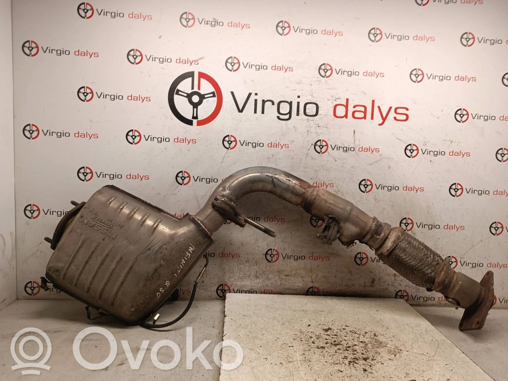 Infiniti Q50 Filtr cząstek stałych Katalizator / FAP / DPF 
