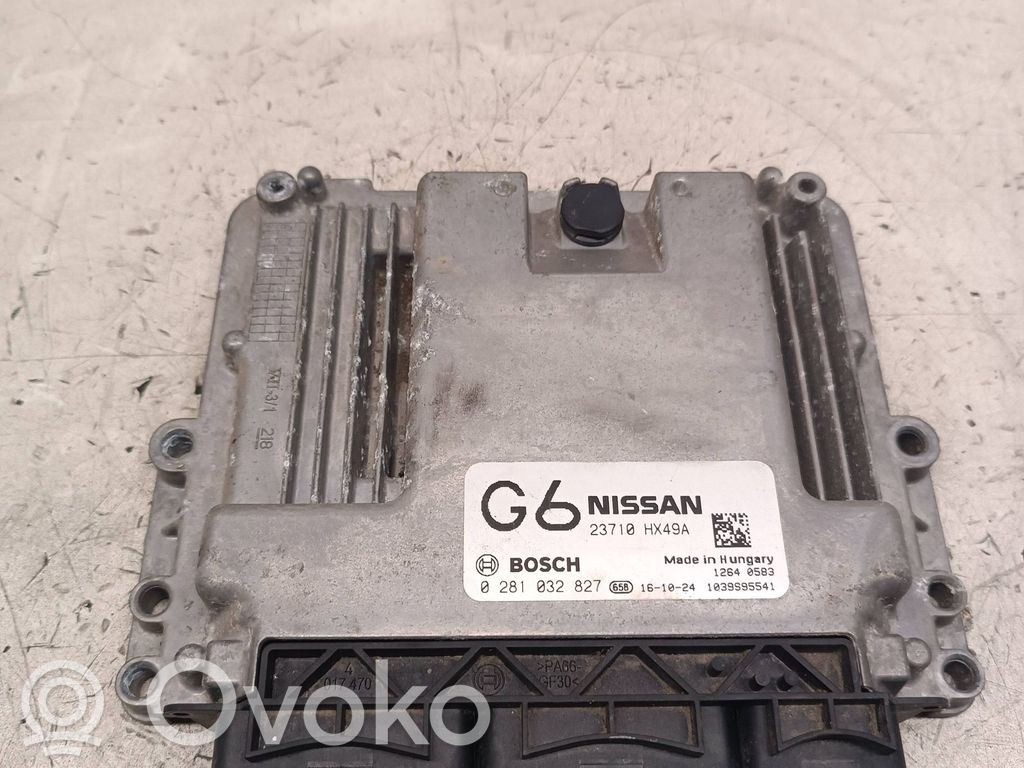 Nissan Qashqai Engine control unit/module 