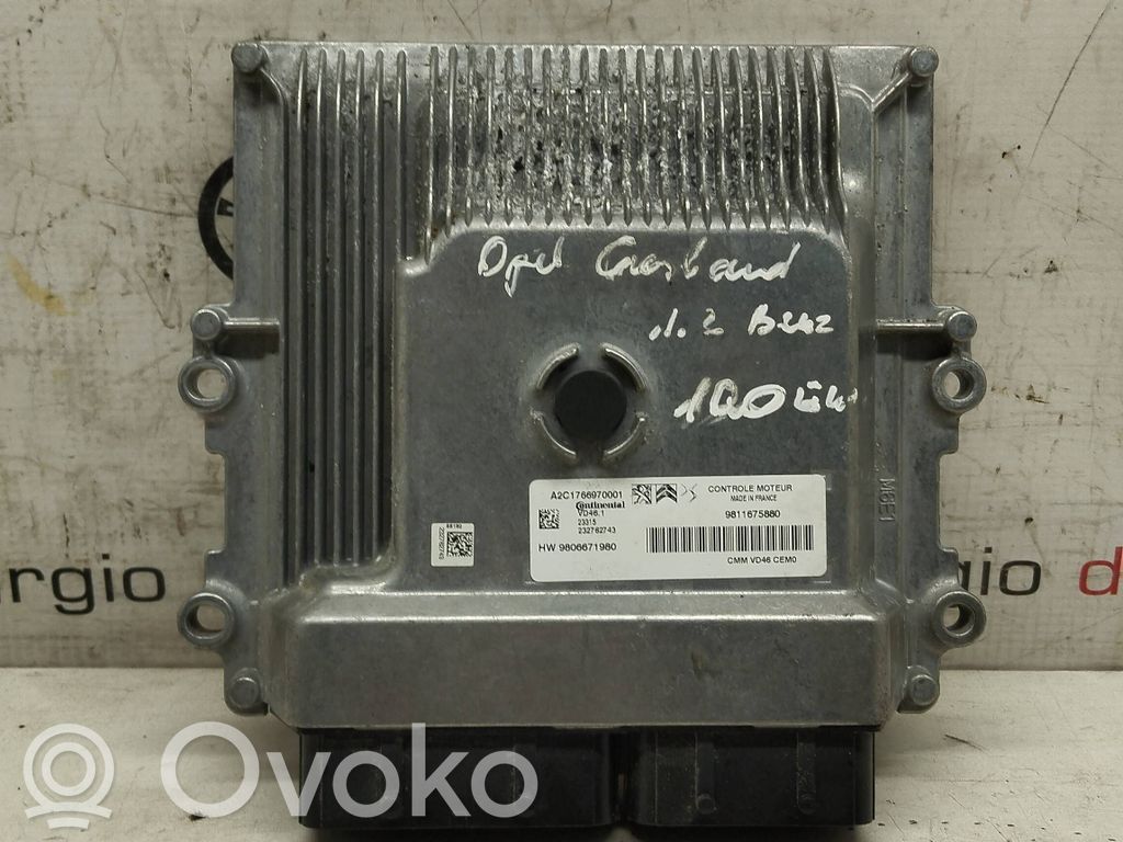 Opel Grandland X Engine control unit/module 