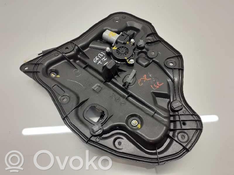Mazda 2 Rear window lifting mechanism without motor 