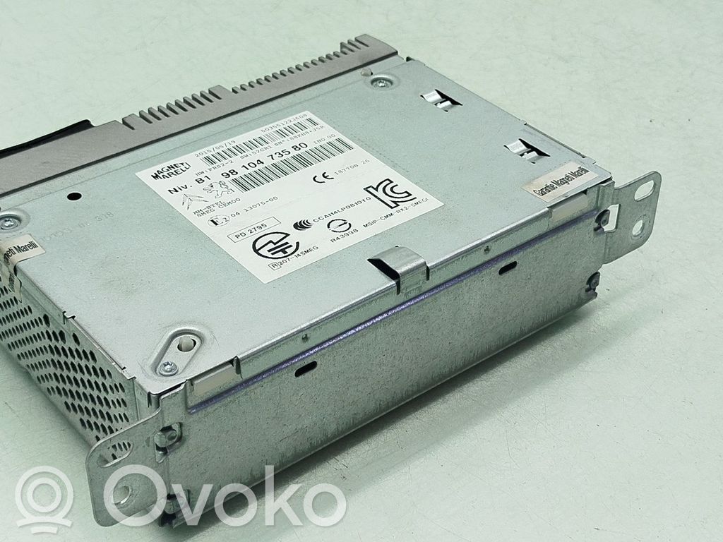 Citroen C4 Grand Picasso HiFi Audio sound control unit 