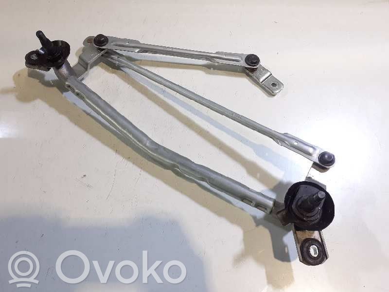 Front wiper blade arm