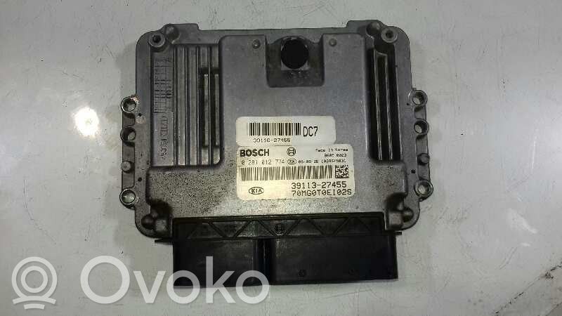 Engine control unit/module ECU   3911327455,0281012774,1039S15831