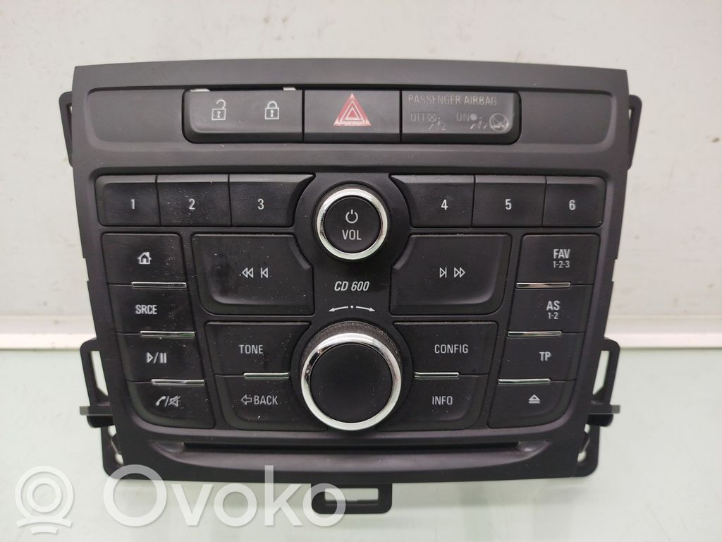 Opel Zafira C Unidad de control de sonido audio HiFi 