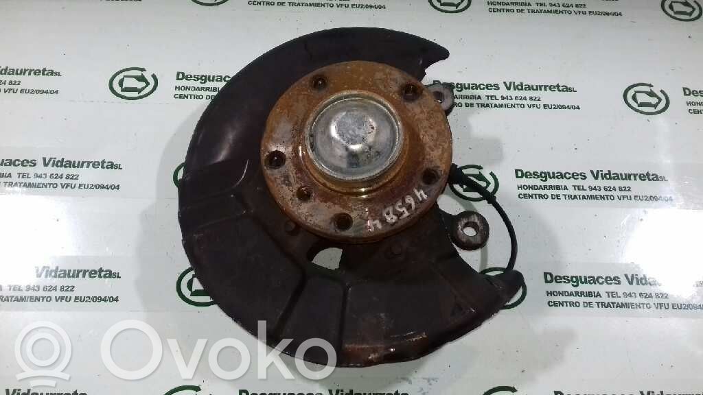 Front wheel hub spindle knuckle