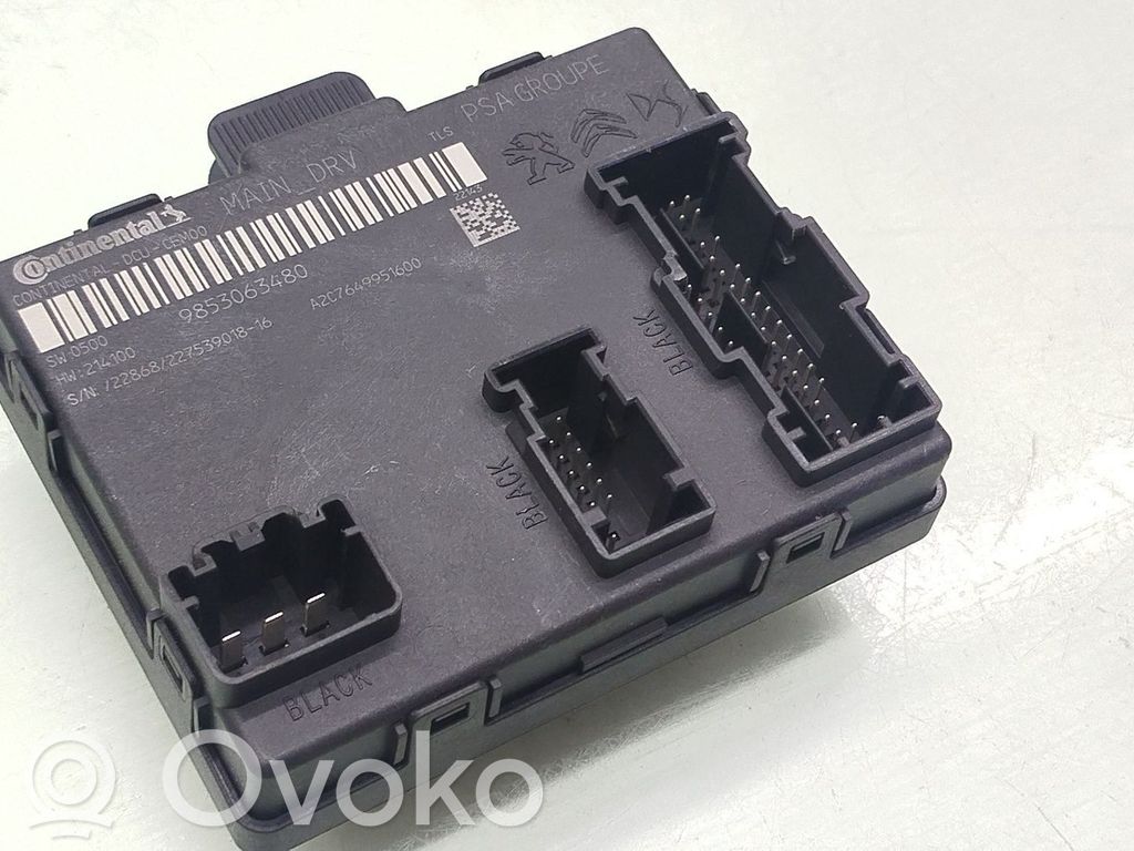 Unidad de control de puerta   9853063480,A2C7649951600