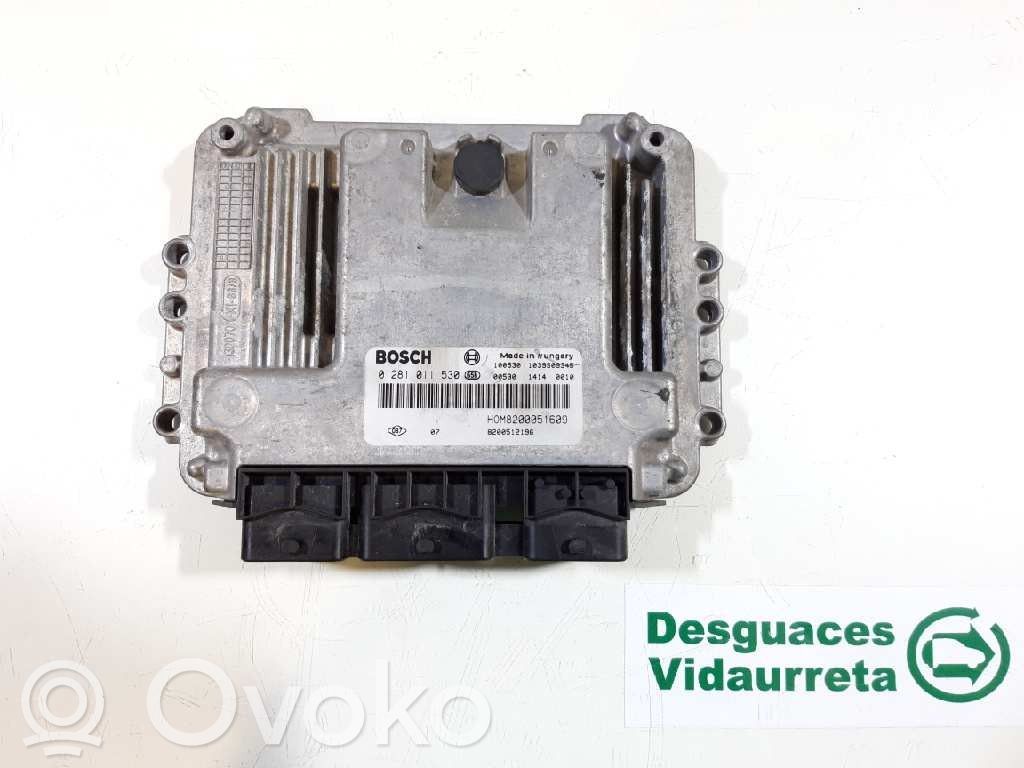 Engine control unit/module ECU   8200512196,0281011530,8200051609
