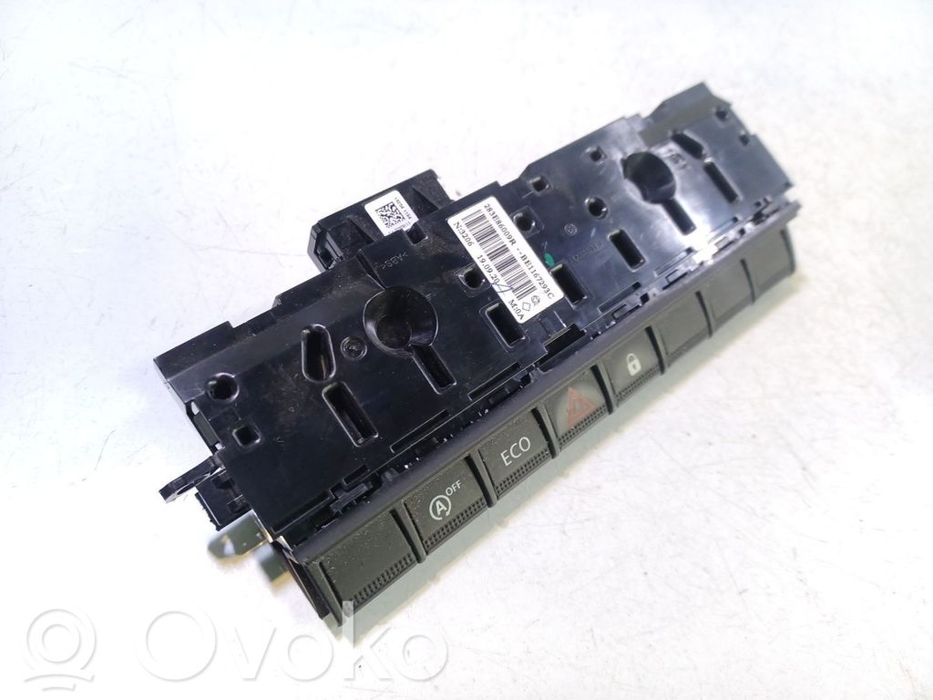 Multifunctional control switch/knob   283E86009R,BE1167293C