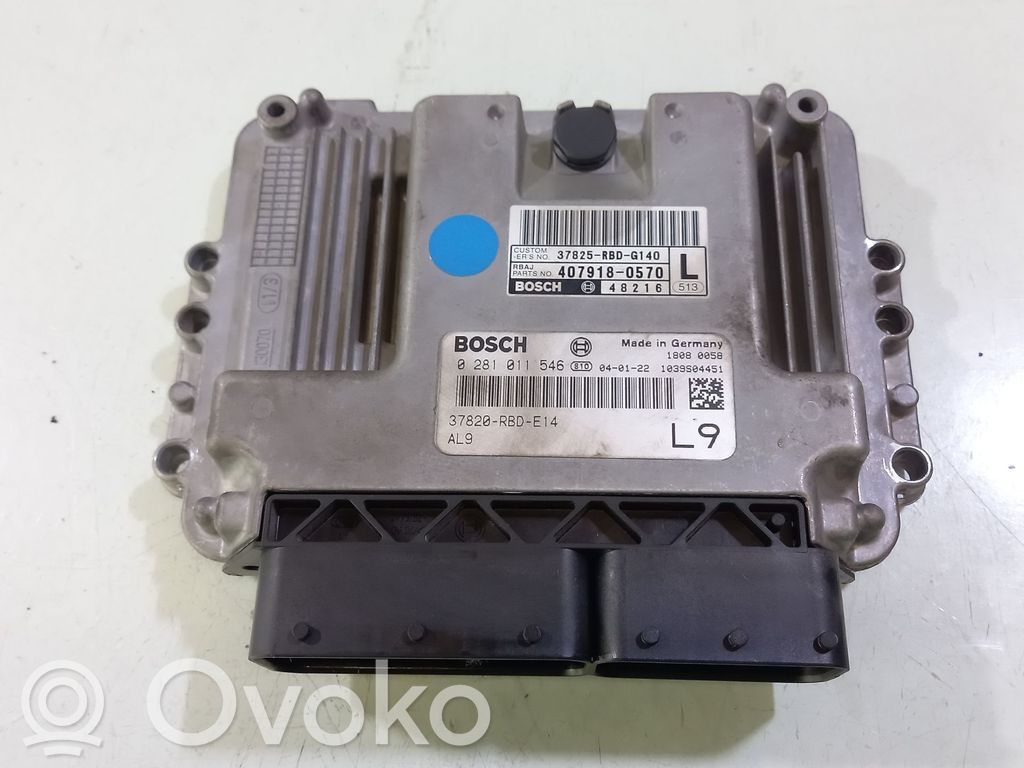 Unité de commande, module ECU de moteur