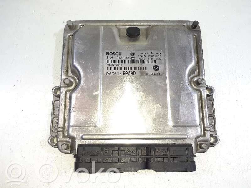 Engine control unit/module ECU   P05094800AD,028101299,1039S23707