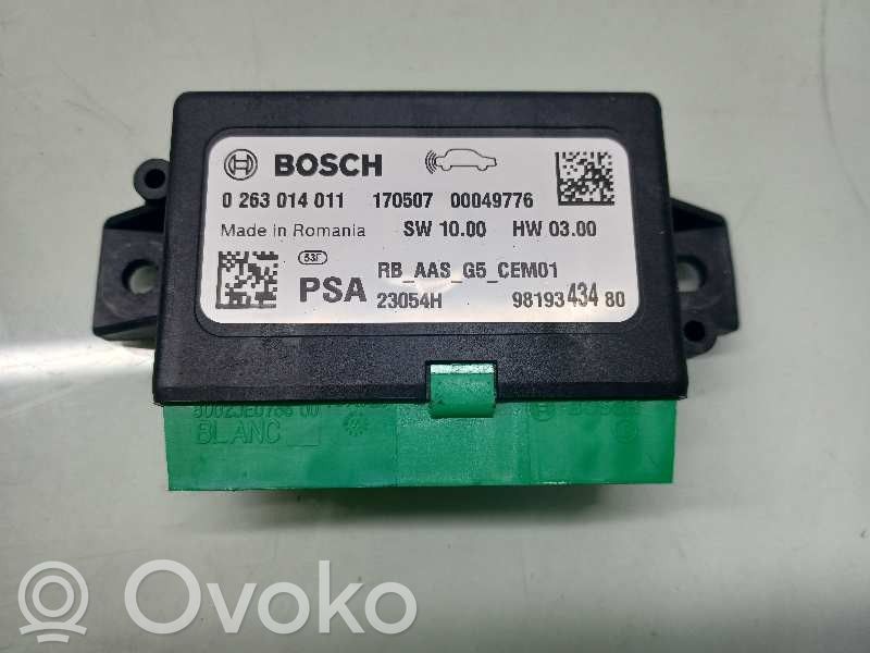 Peugeot 208 I Autres unités de commande / modules 