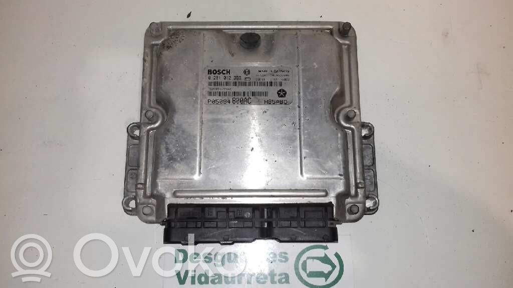Engine control unit/module ECU   05094800AC,0281012999