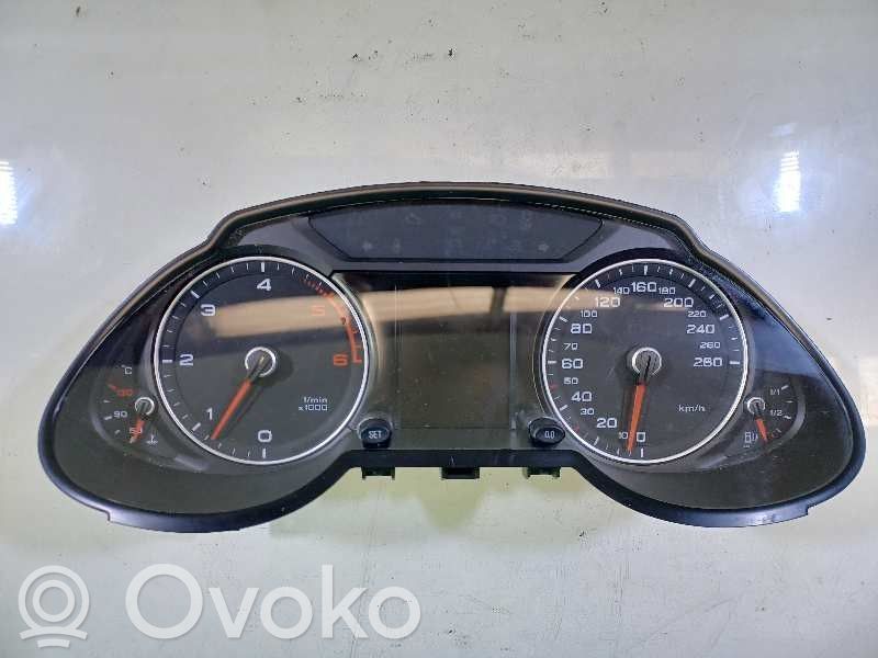 Audi Q5 SQ5 8R Tachimetro (quadro strumenti) 