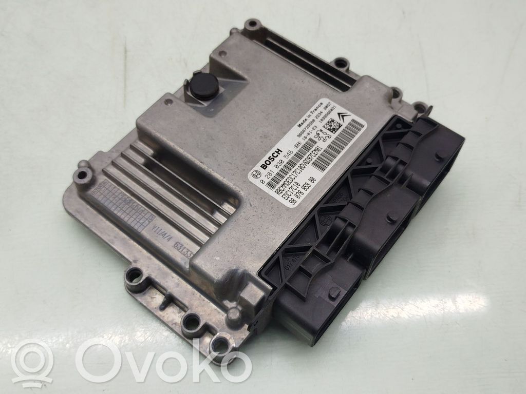 Engine control unit/module ECU   9807885980,0281030546