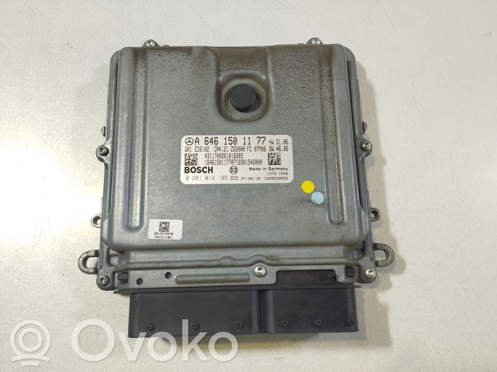 Mercedes-Benz Vito Viano W639 Komputer / Sterownik ECU silnika 