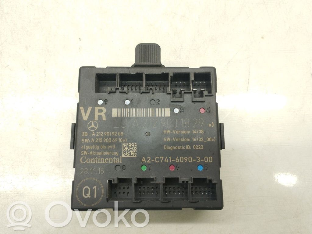 Mercedes-Benz E A207 Unitate control Homelink 